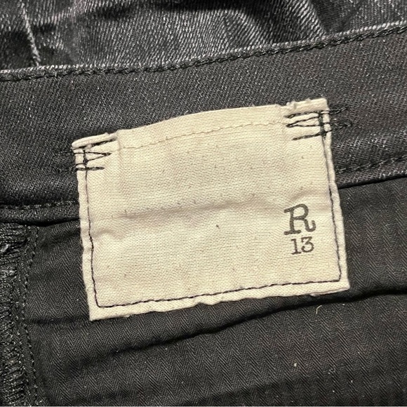 R13 Relaxed Skinny Jean - Picture 6 of 8